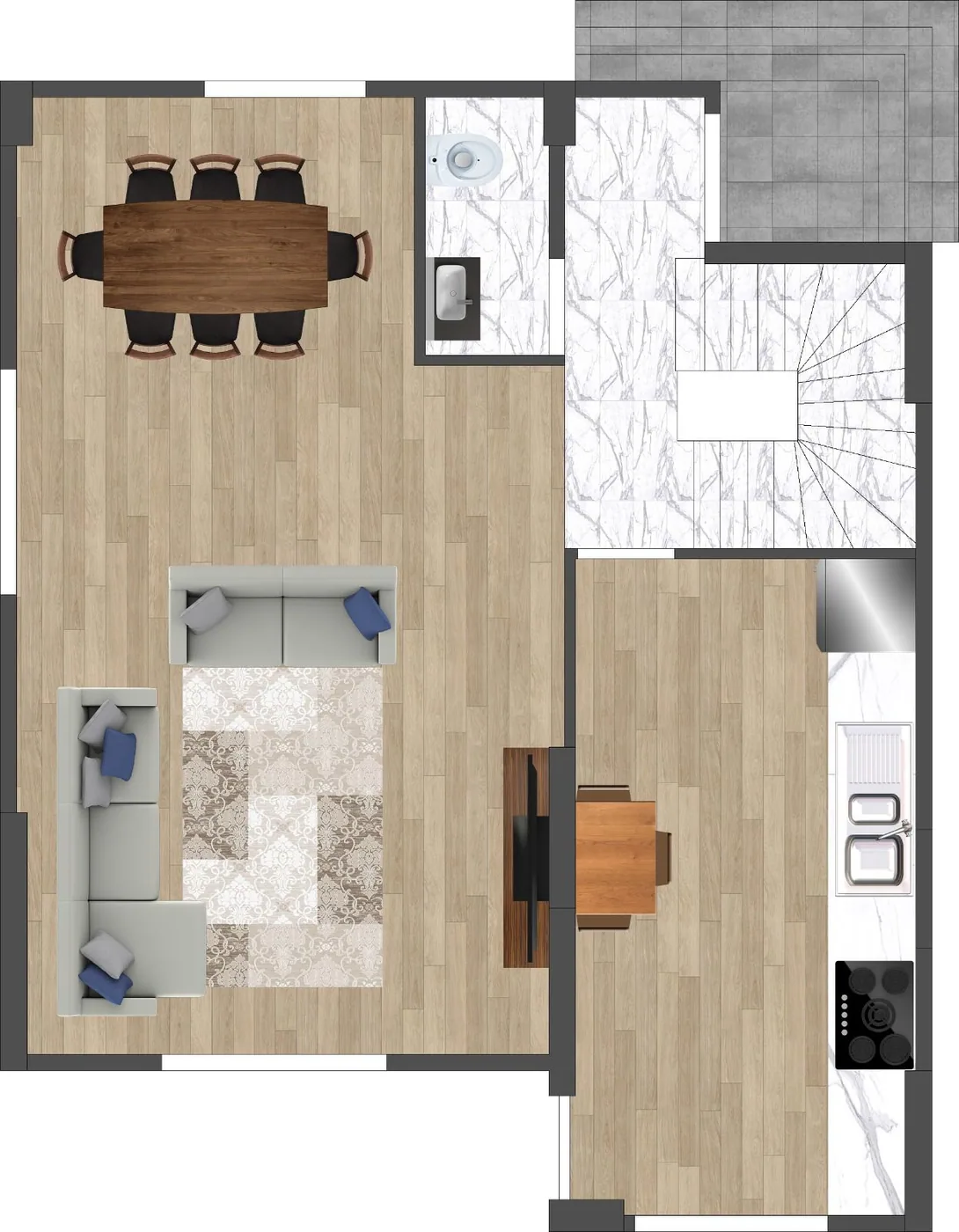 Silivri Ortaköy Villa proje görseli 11